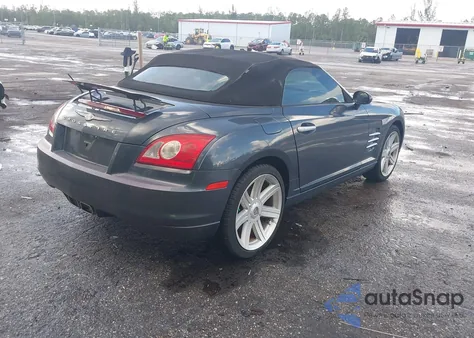 2006 Chrysler Crossfire Limited from USA, damaged, VIN 1C3AN65L76X068084